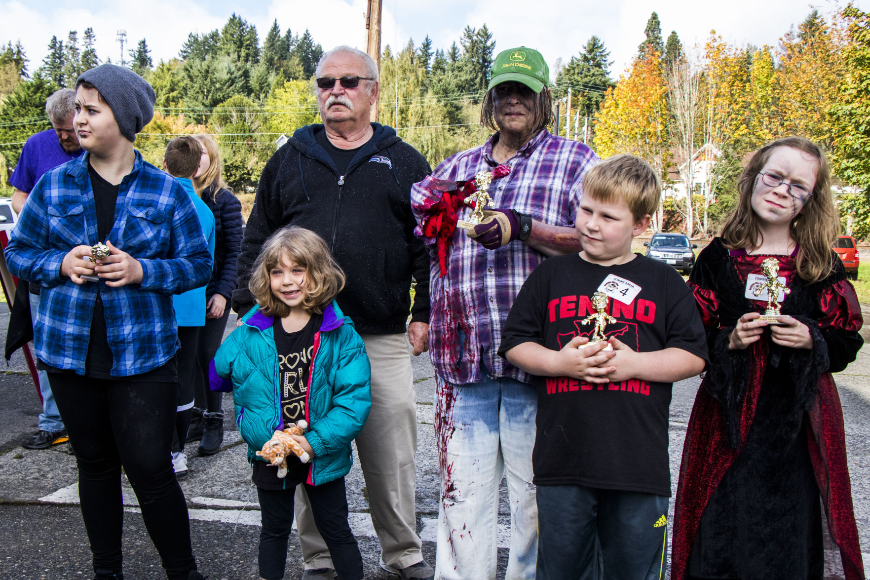 Pine Box Derby Casket and Zombie Races in Boo-coda